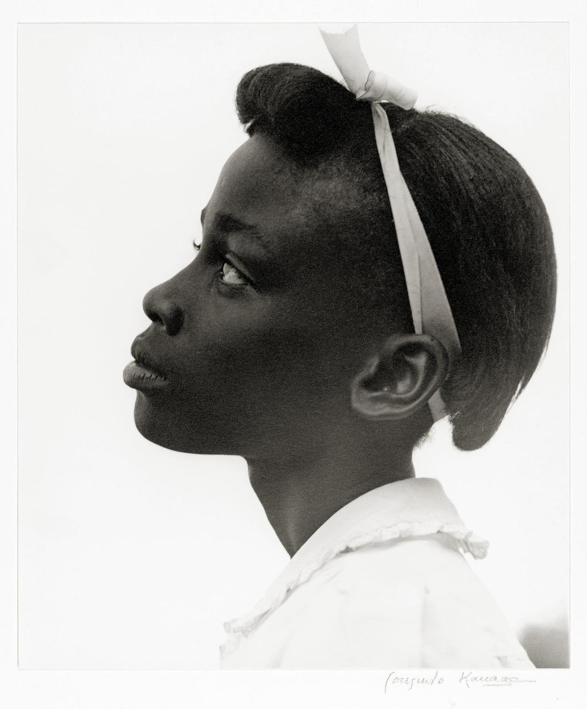 Muchacha de perfil, 1948