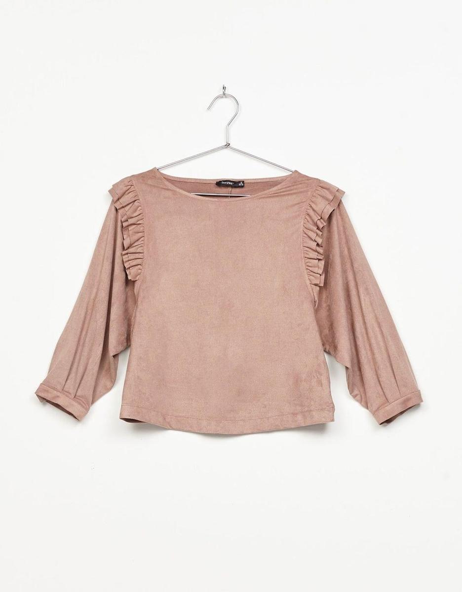 Blusa con volantes