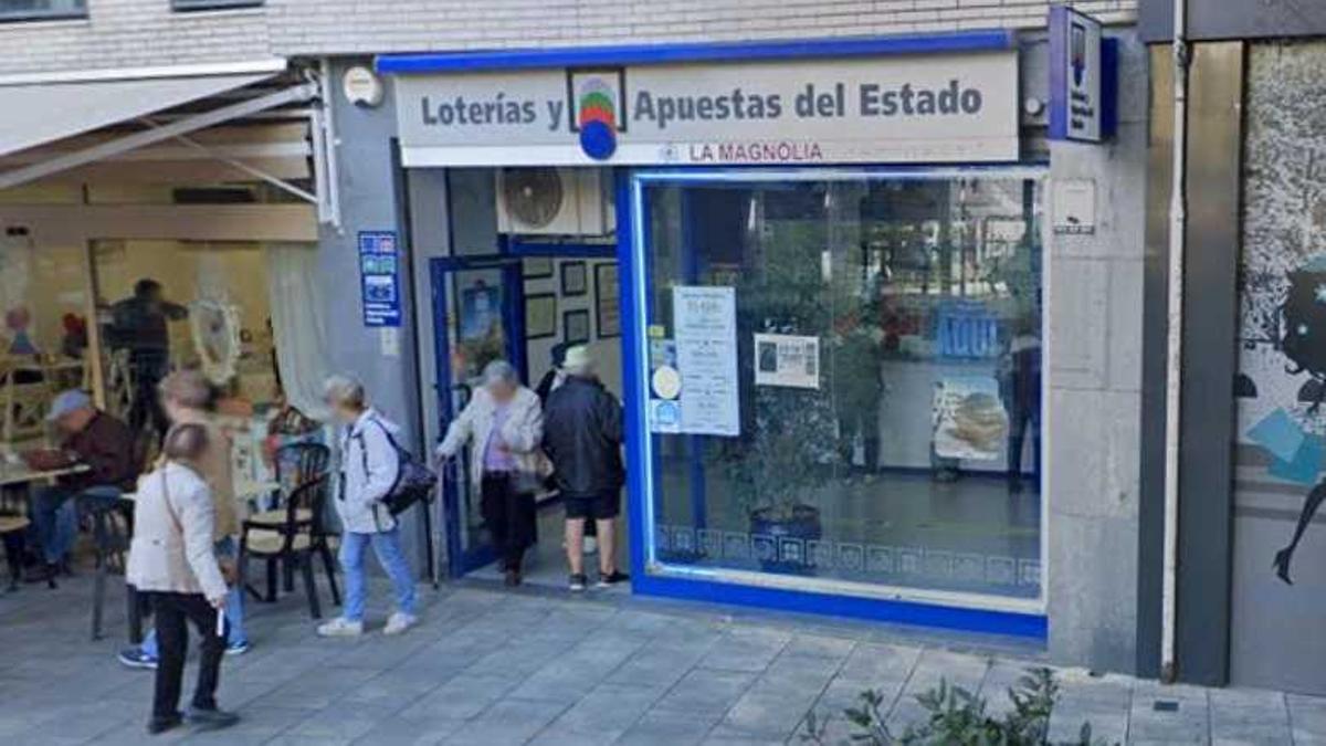 L'Administració Número 1, situada a la plaça de Germans Maristes.