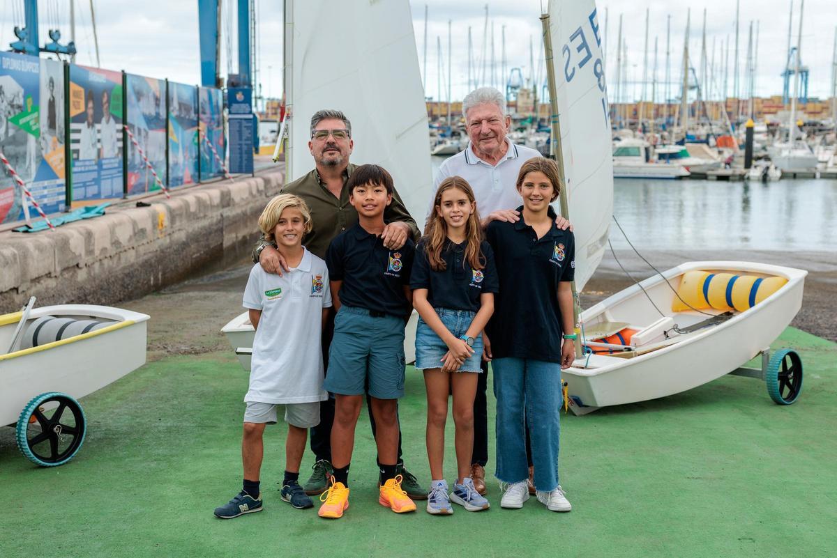 El Ayuntamiento y el Real Club Náutico de Gran Canaria estrechan lazos con La Rochelle en el ámbito del deporte de la vela.
