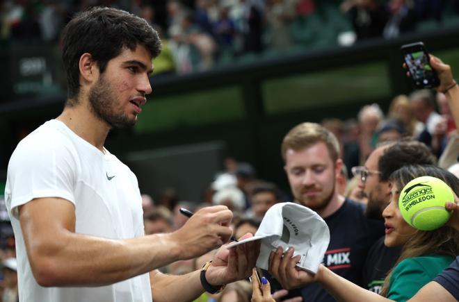 Wimbledon: Carlos Alcaraz - Daniil Medvedev