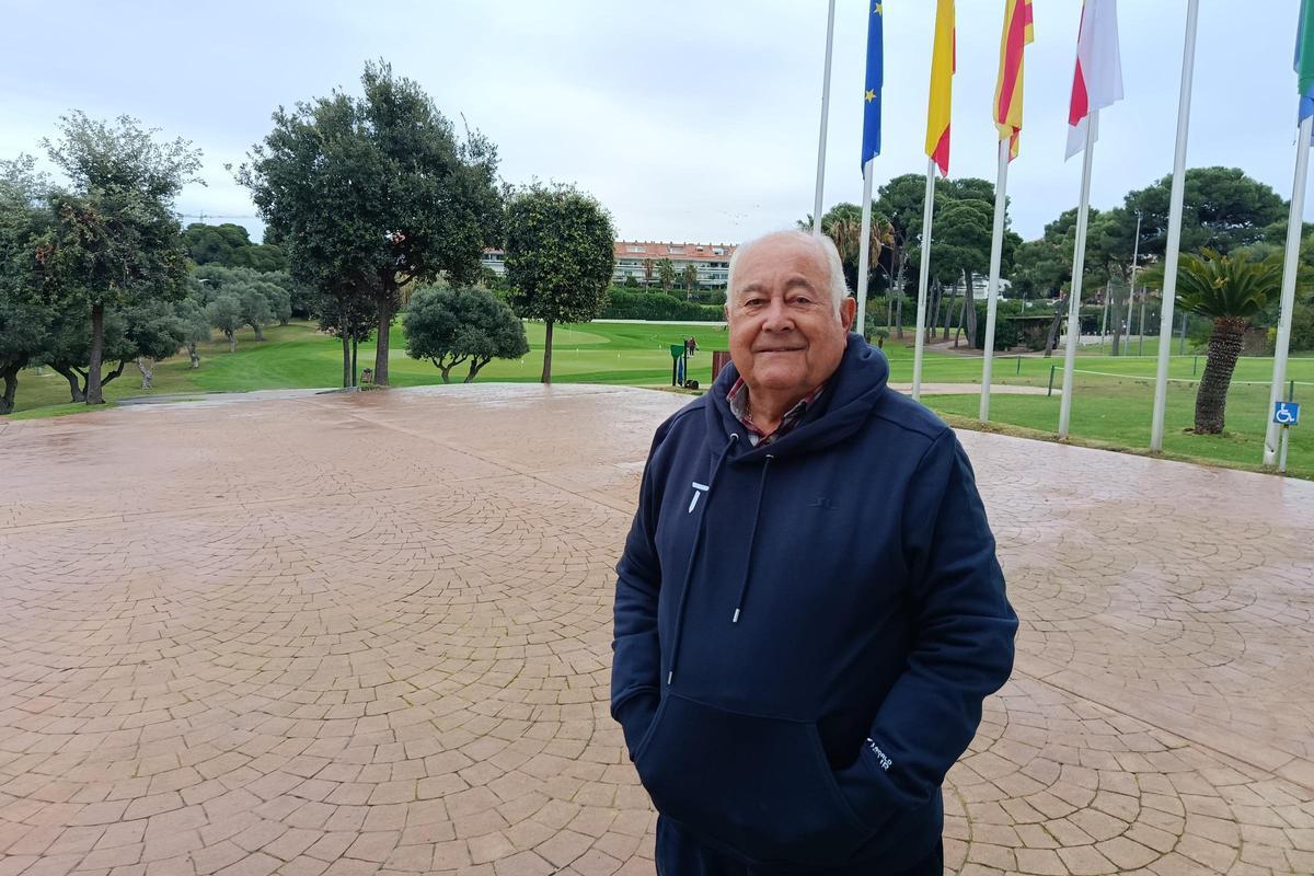 Ángel Gallardo atendió a SPORT en el Club de Golf Terramar, desde donde vive todo el proceso de la Ryder Cup 2031