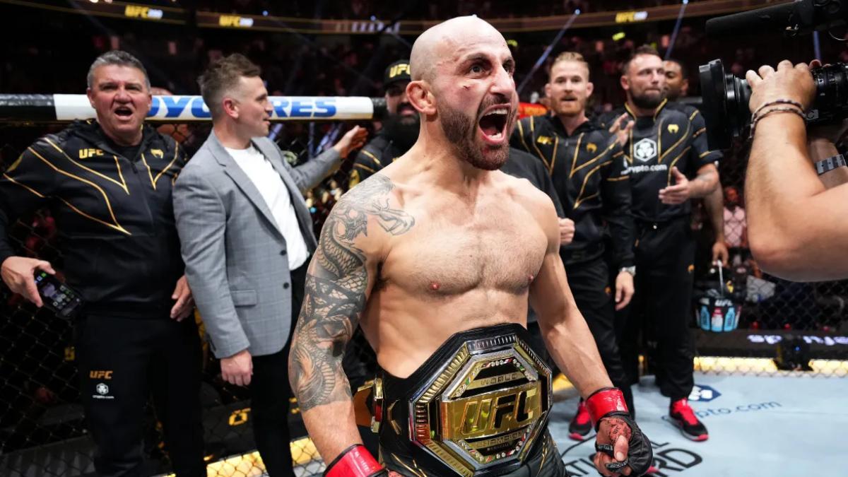 Volkanovski tras su defensa ante Yair