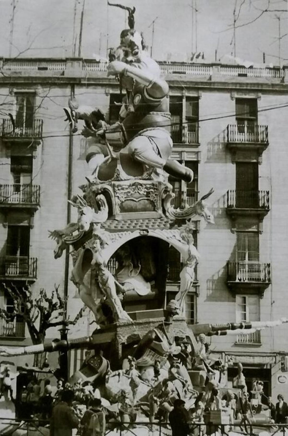 La primera falla de Miguel Santaeulalia en Especial, en 1974