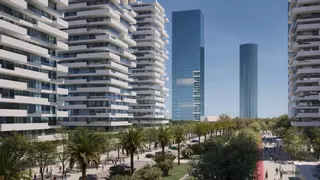 Así será el nuevo Grao de València: tendrá las torres más altas de la ciudad
