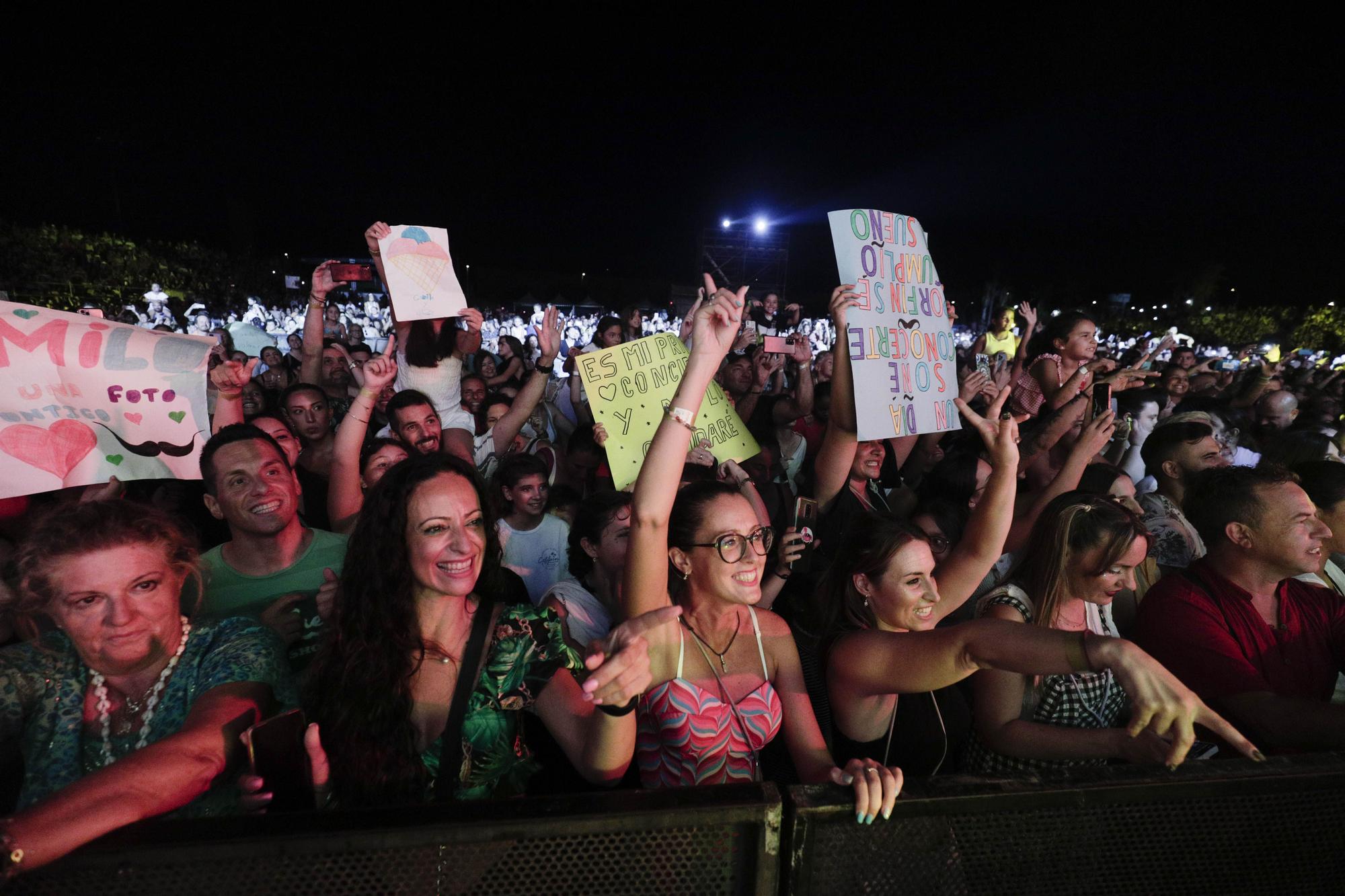 El concierto de Camilo en Mallorca en imágenes