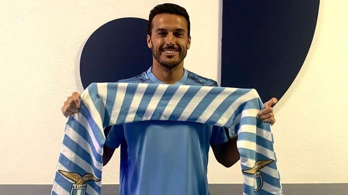 Pedro Rodríguez, presentado con la Lazio