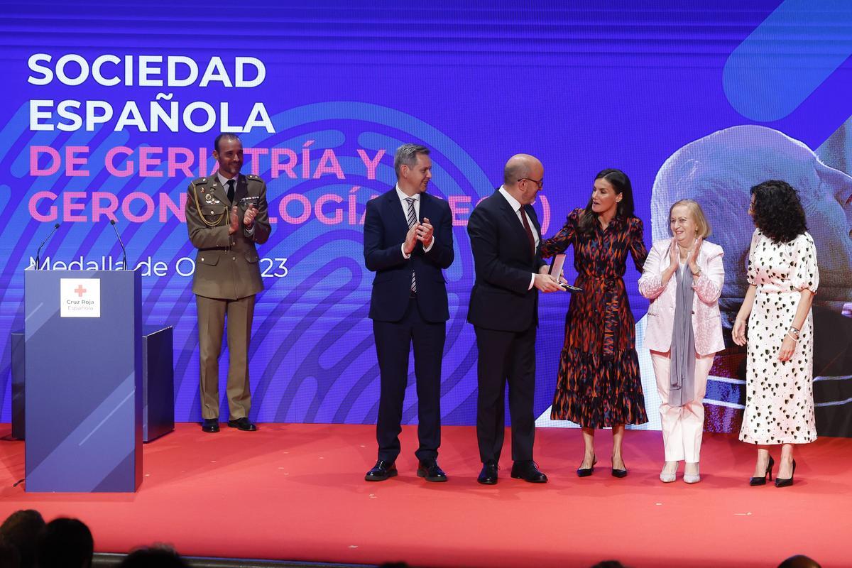 Letizia preside el Día Mundial de la Cruz Roja