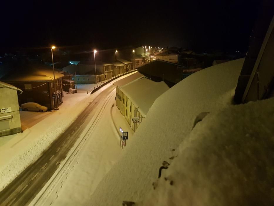 Nieve y hielo en Sanabria