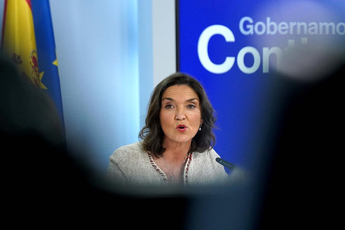 La ministra de Industria, Comercio y Turismo, Reyes Maroto.