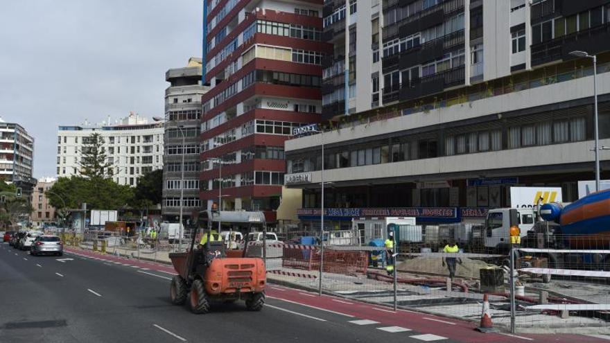 Un operario sufre un accidente laboral en las inmediaciones de Mesa y López