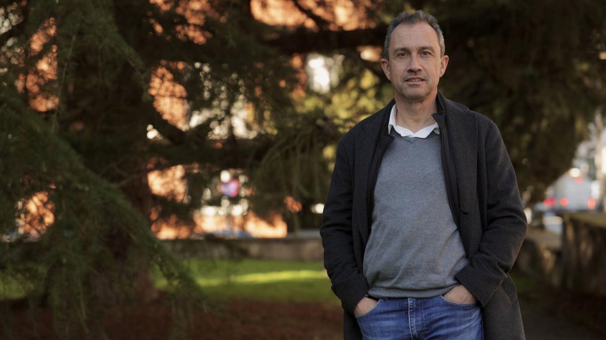 Ovidio Zapico, ayer.