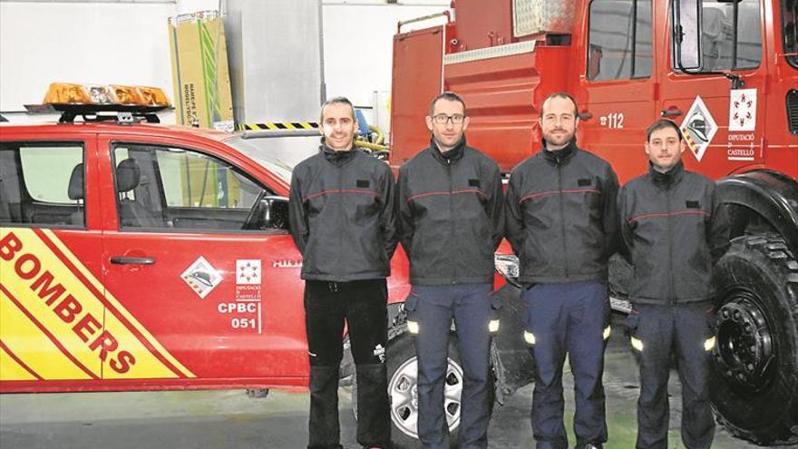 Medalla de oro para cuatro bomberos por su valor en Culla