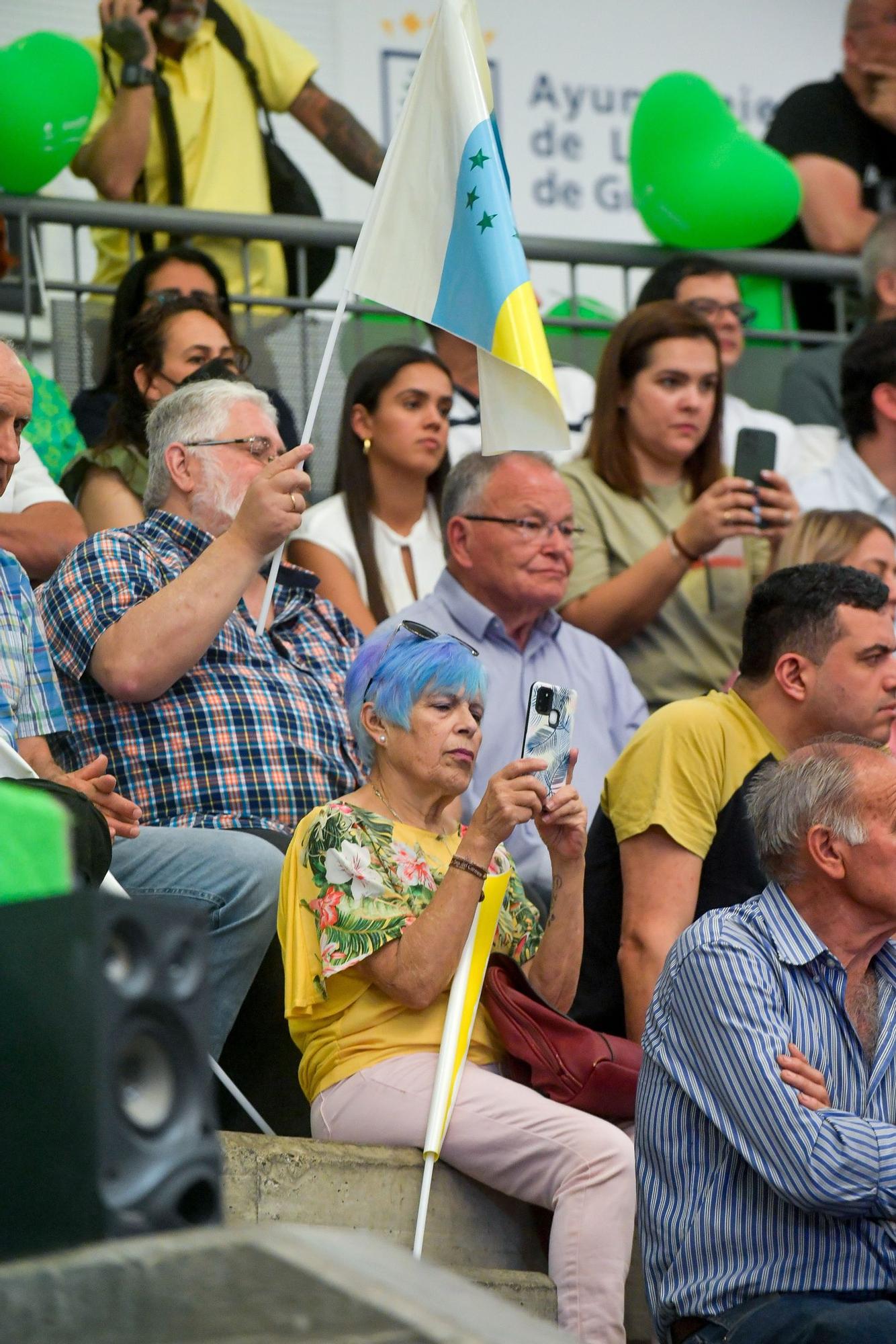 Presentación de candidaturas de Nuevas Canarias a las elecciones del 28M