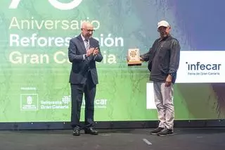 Gran Canaria rinde homenaje a las personas que han impulsado 75 años de reforestación