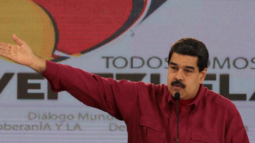 A Maduro no le han gustado las palabras de Trump.