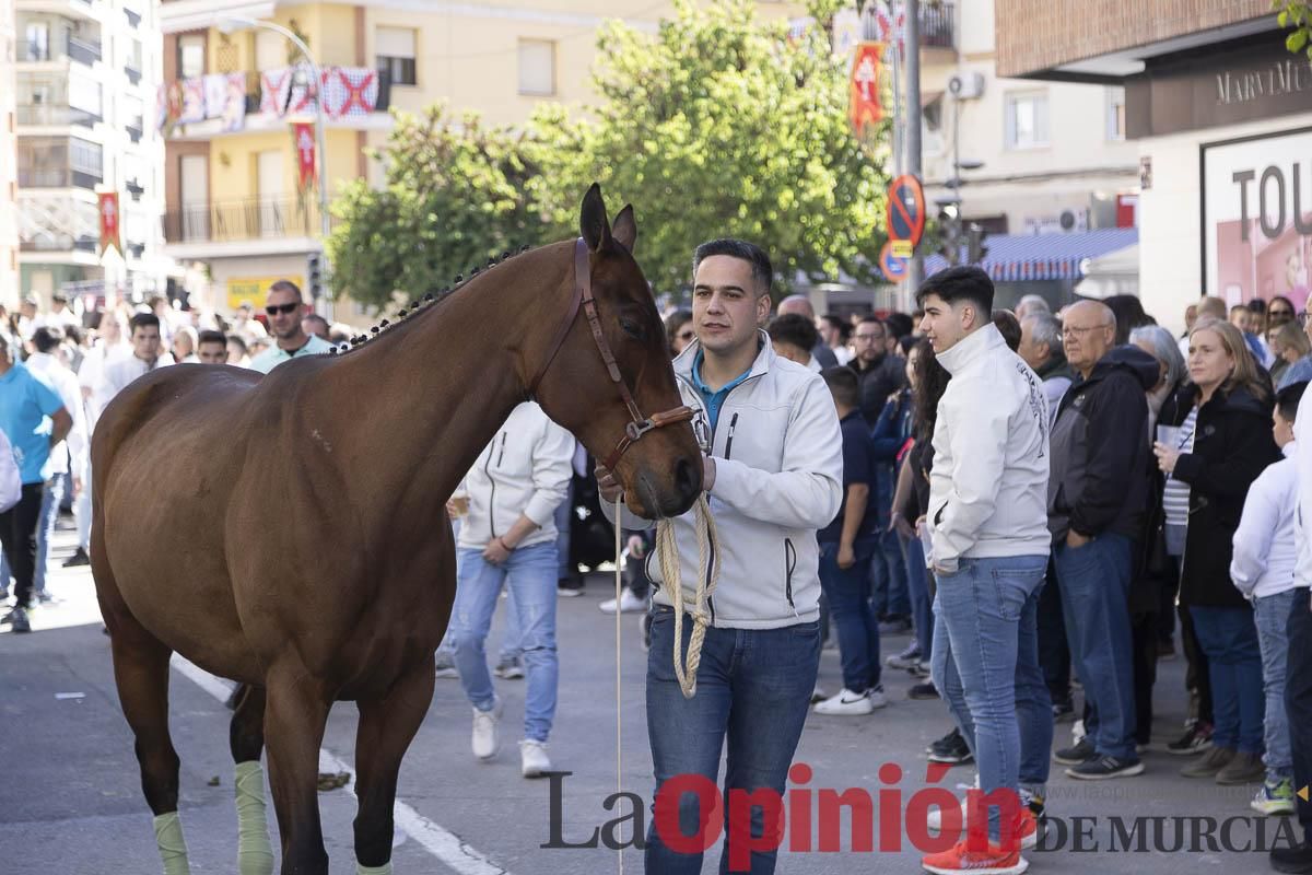 Concurso de caballo a pelo: pasacalles hasta el Hoyo en Caravaca