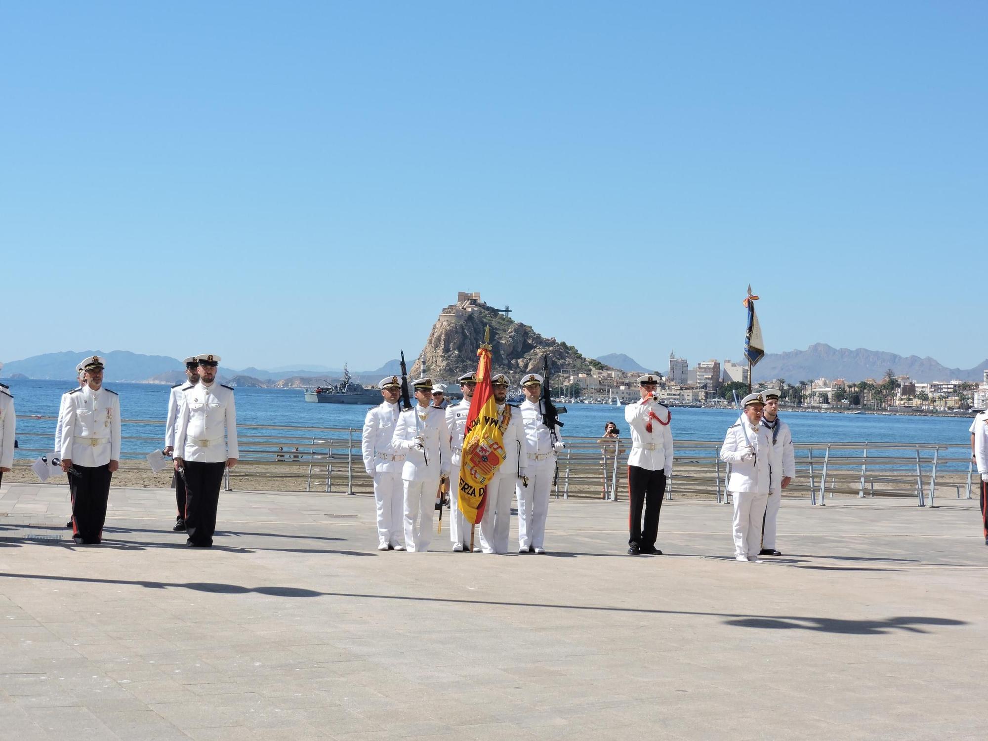 Jura de Bandera para personal civil en Águilas