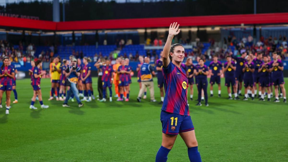 Alexia Putellas: "No pienso en el futuro"