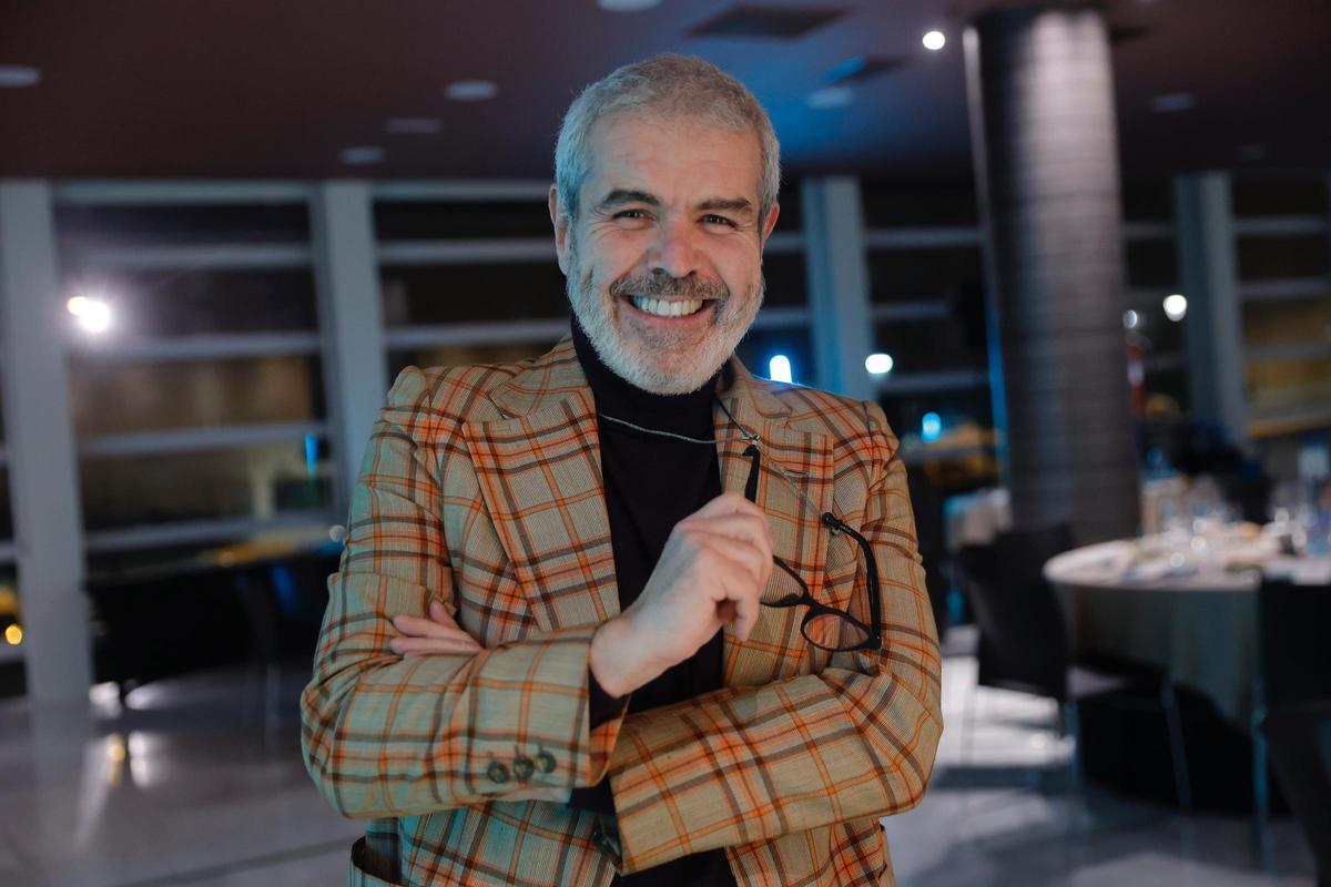 El modisto Lorenzo Caprile.