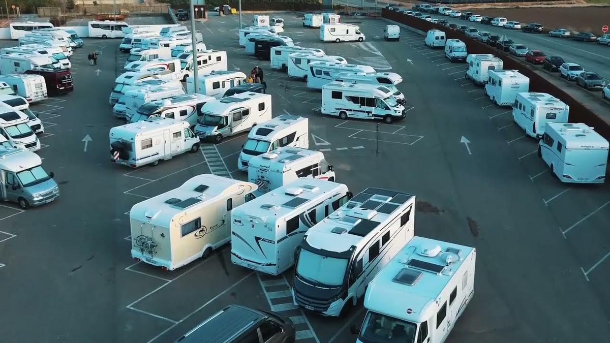 Ifepa facilita aparcamiento gratuito para caravanas y autocaravanas.