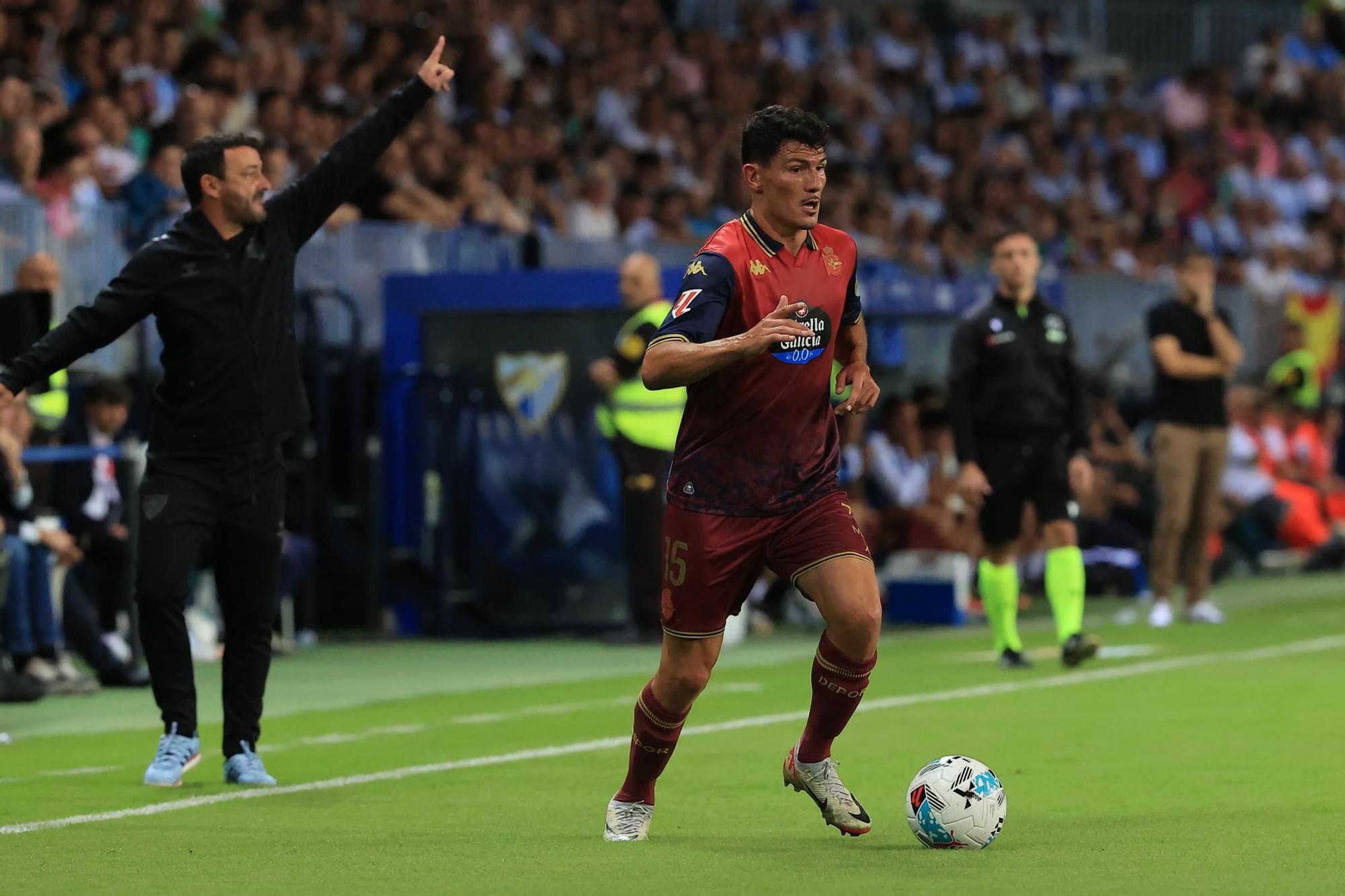 Las mejores imágenes del Málaga 3- Deportivo 0