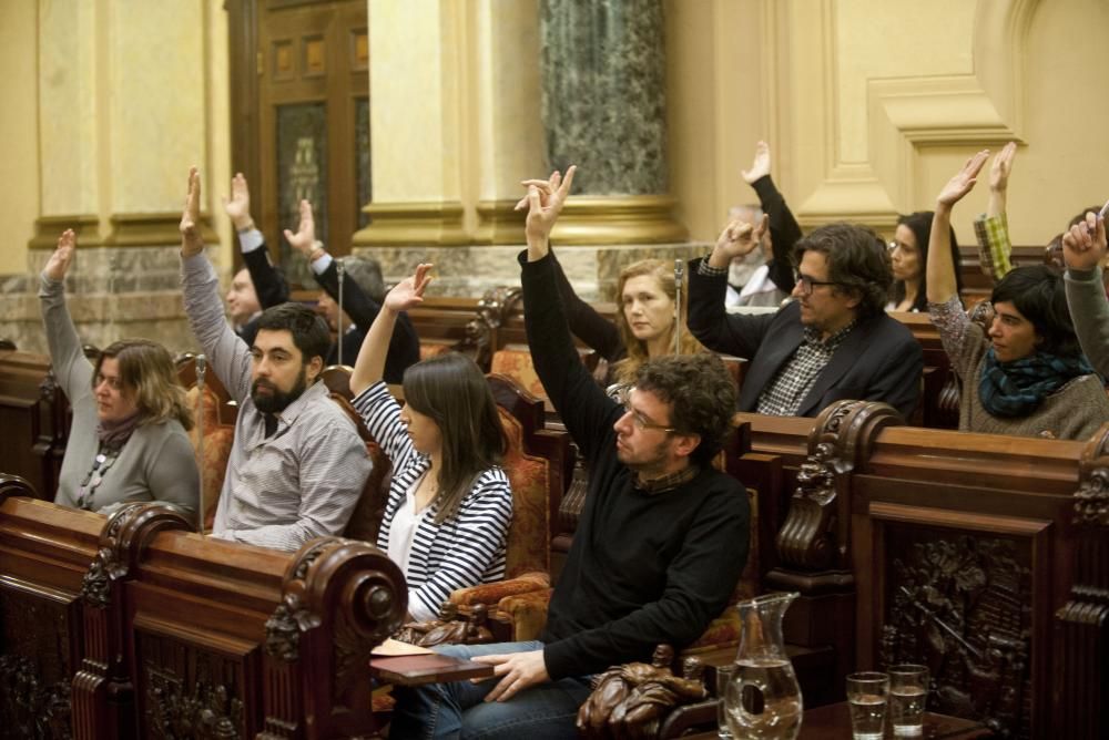 El pleno de A Coruña aprueba el Presupuesto 2016