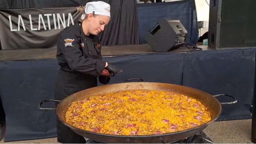 Así están las casetas en el recinto ferial