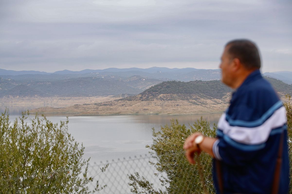 El pantano de La Breña bajo mínimos