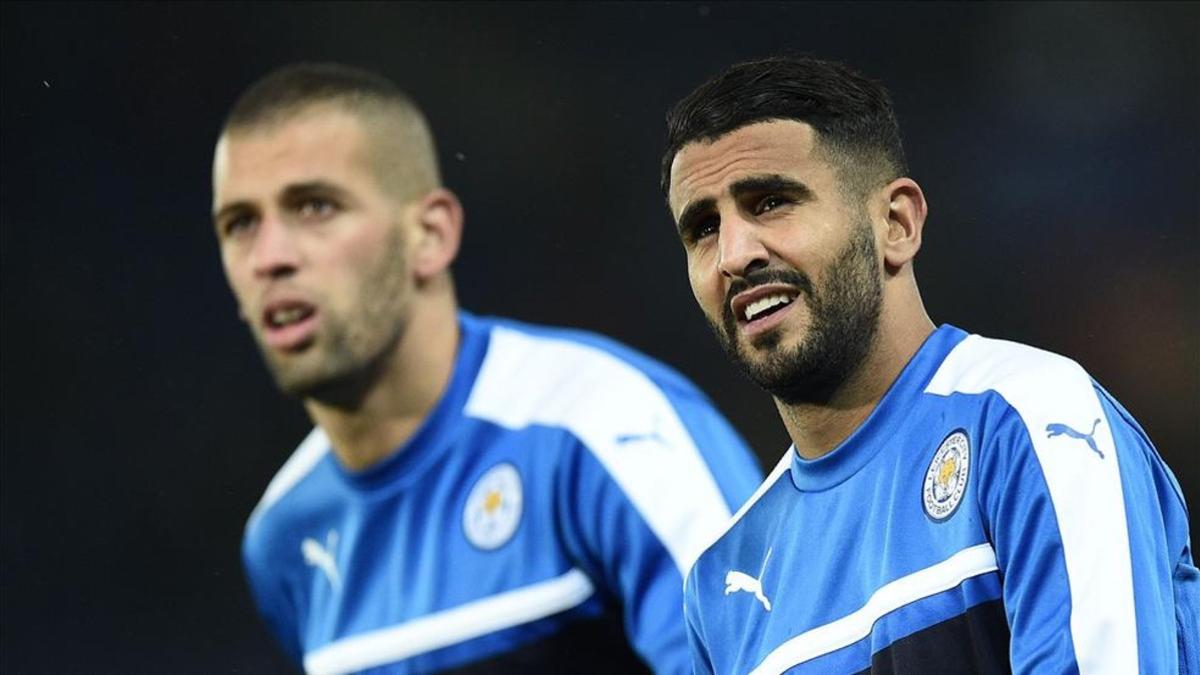 Slimani y Mahrez serán dos bajas significativas para el Leicester.