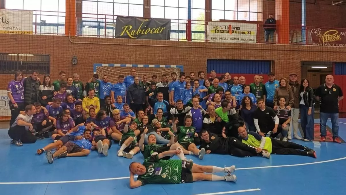 El Sargal vivió una jornada inolvidable con un torneo de balonmano inclusivo