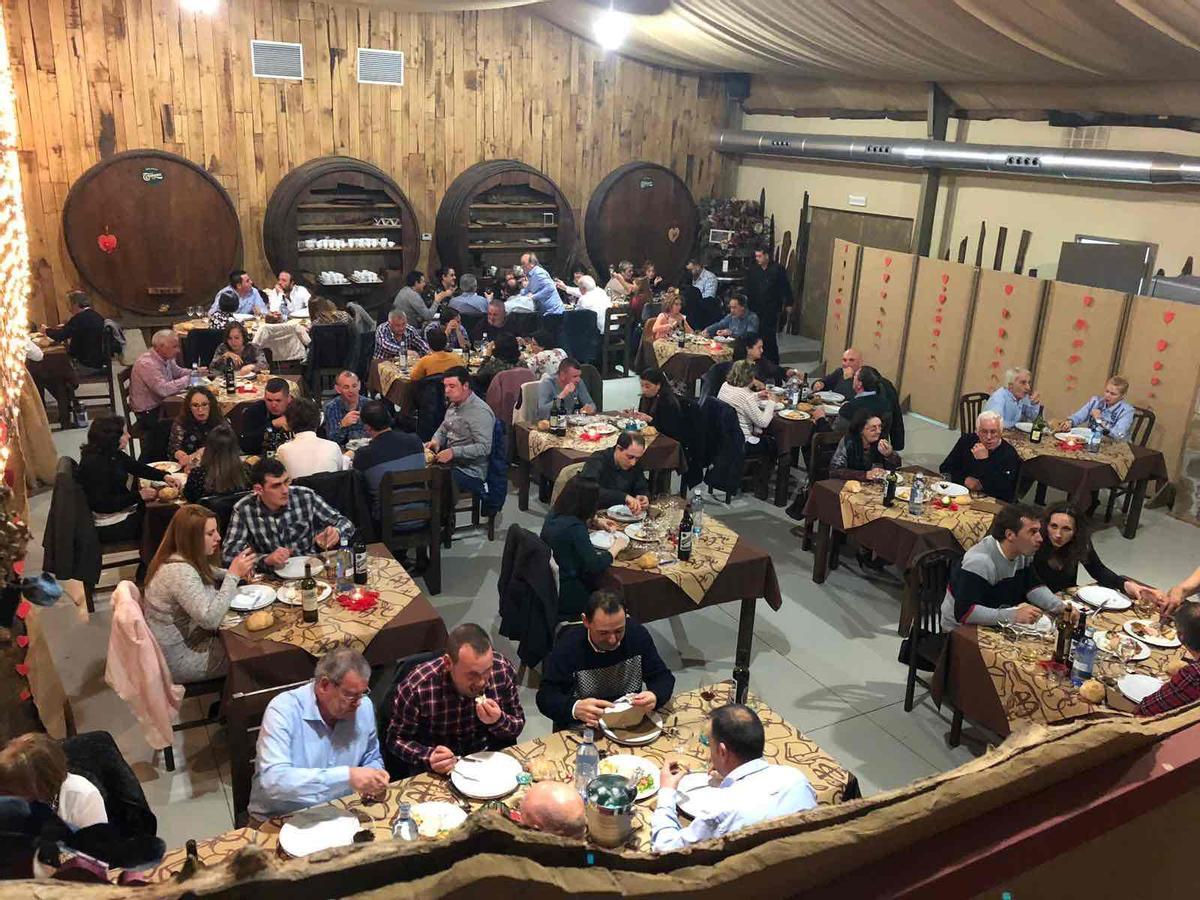 El comedor del El Buche lleno, en una imagen de archivo.