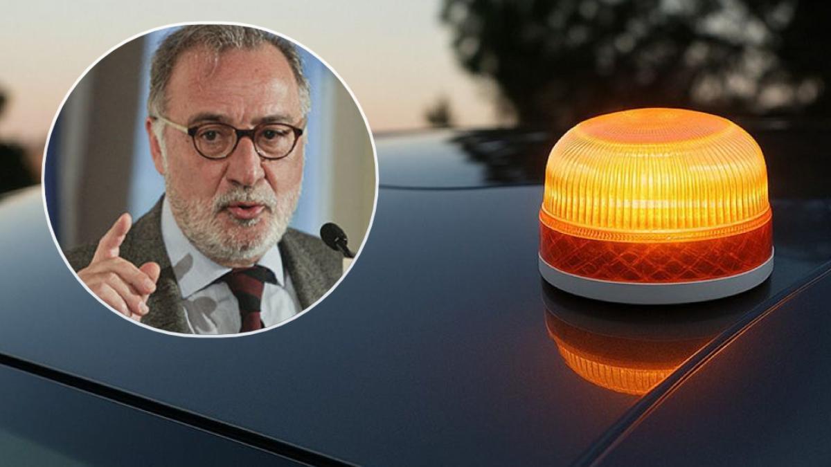 Pere Navarro sobre la baliza V16