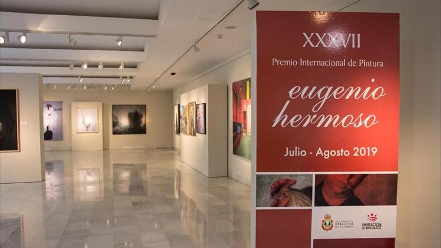 Una muestra reúne las obras seleccionadas del premio Eugenio Hermoso