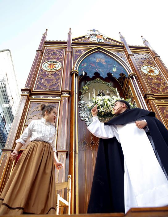 Representación en el altar del Tossal