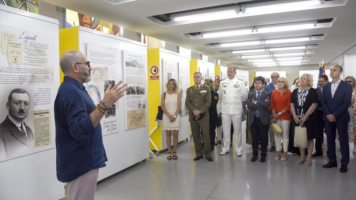 Inauguración de las exposiciones fotográficas con motivo del Día de las Fuerzas Armadas 2022
