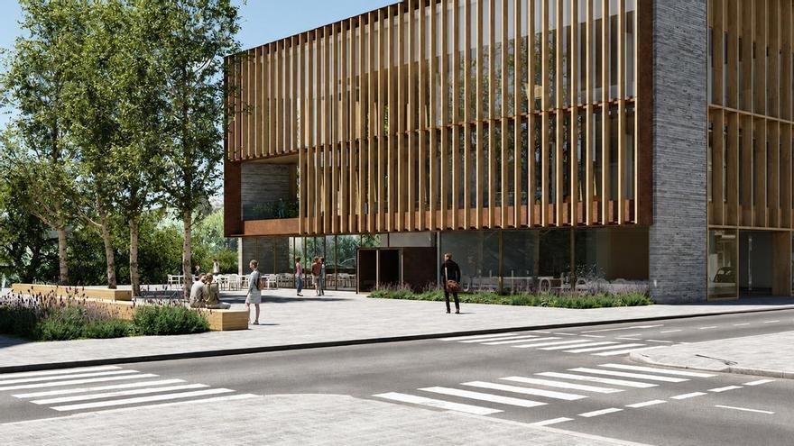 Súria urbanitza l'entorn de la nova biblioteca mentre en prepara l'equipament interior