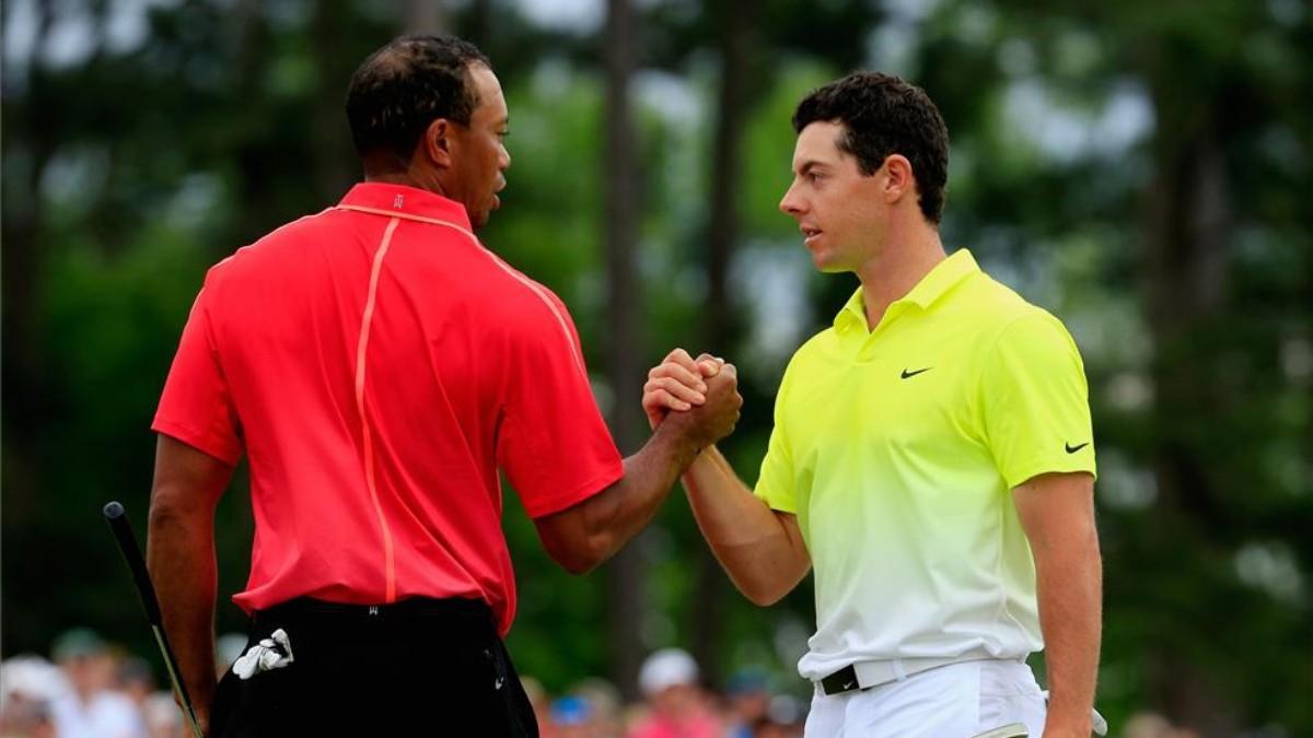 Rory McIlroy y Tiger Woods mantienen una relación cercana