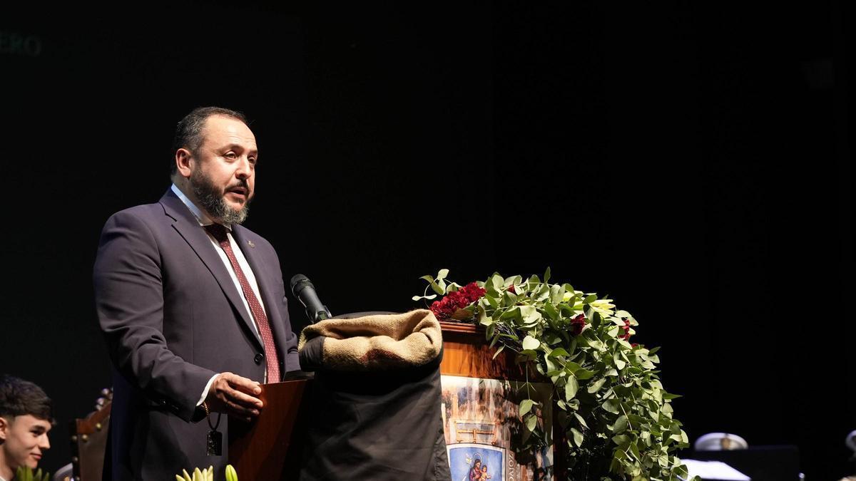 Vídeo | Juan Alberto Moreno Rodríguez 'Juanchín' ofrece el pregón del costalero en Badajoz