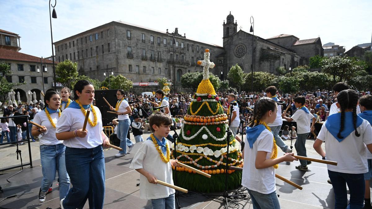 Pontevedra celebrou a súa festa dos Maios