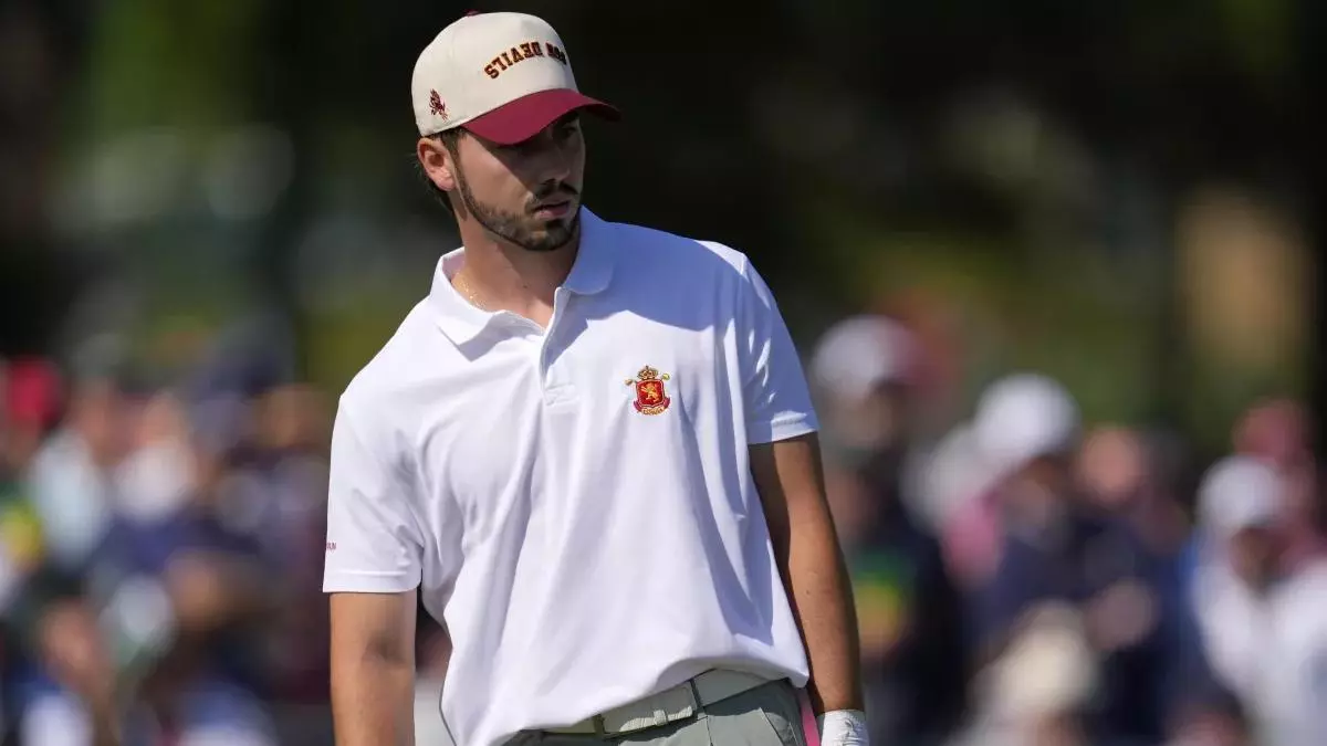 Ballester, inesperado protagonista en el Masters de Augusta: "Me olvid de que tenamos ba?os"