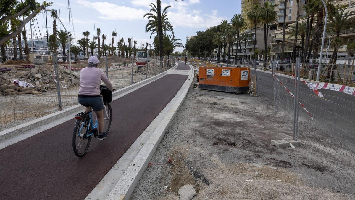 Así ha quedado la reforma del Paseo Marítimo de Palma