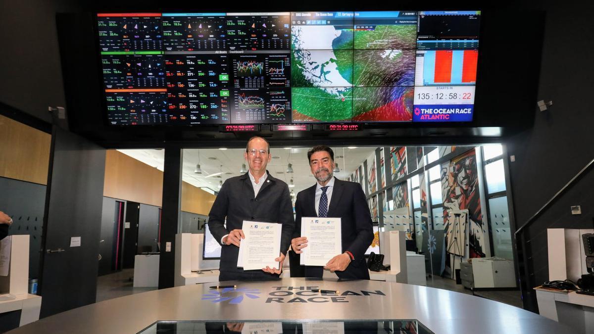 El Ayuntamiento, la Diputación y la Generalitat se conjuran para mantener The Ocean Race en Alicante