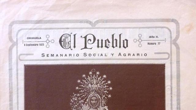Portada de El Pueblo /Colección A. L. Galiana