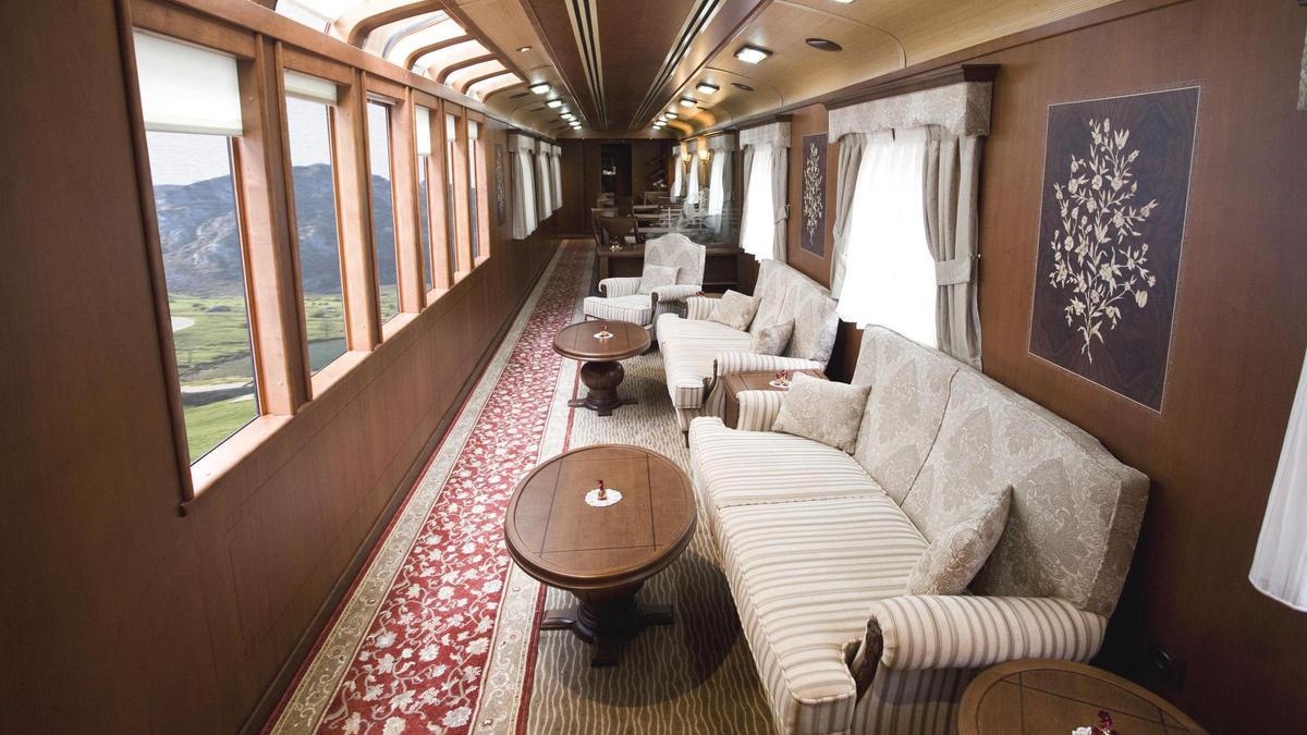 El coche panorámico del Transcantábrico