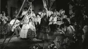 Carmen Amaya, de petita a la pel·lícula ’La bodega’, de Benito Perojo (1929).