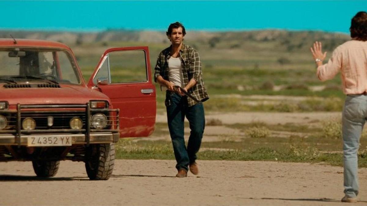 Tamar Novas en una escena de 'Caminando con el diablo'.