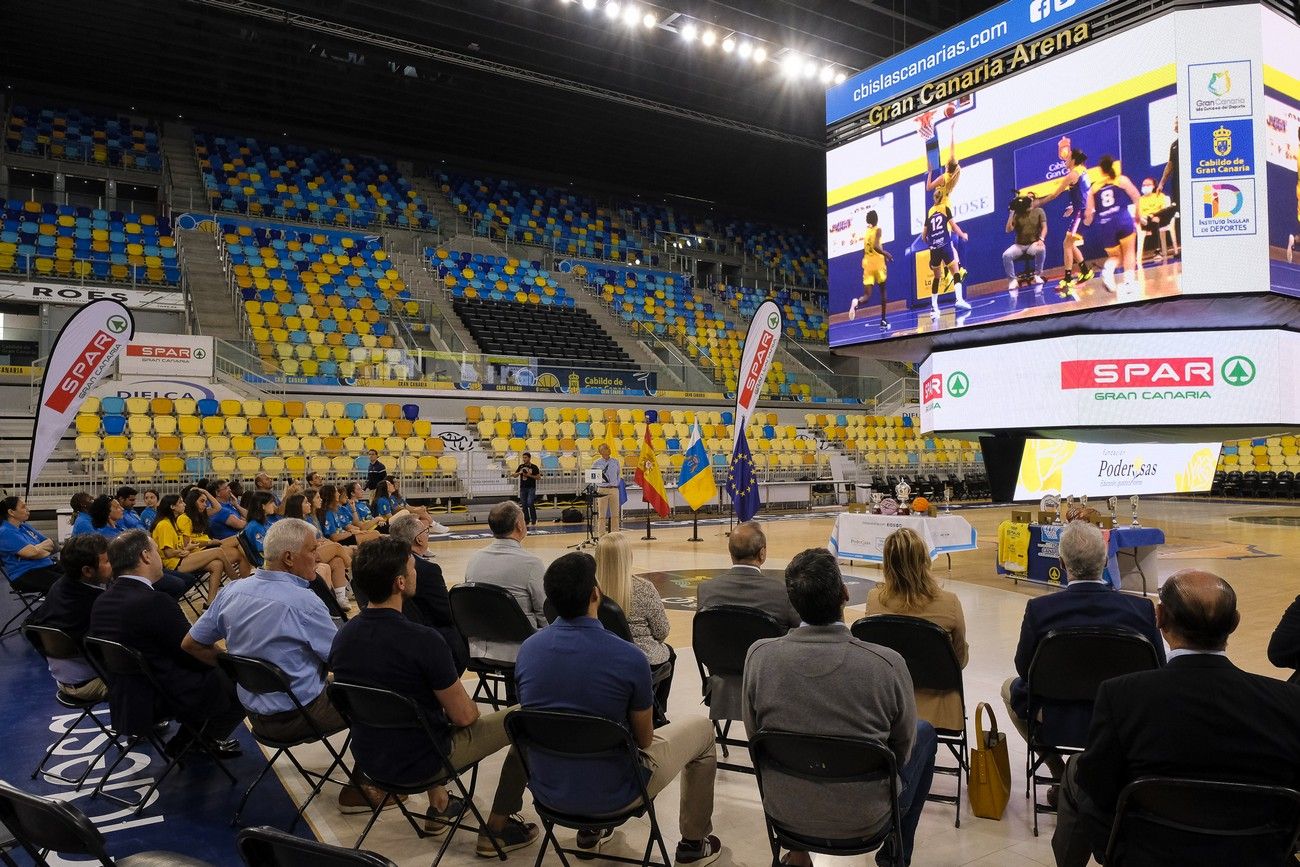 Acto de clausura de la temporada del SPAR Gran Canaria