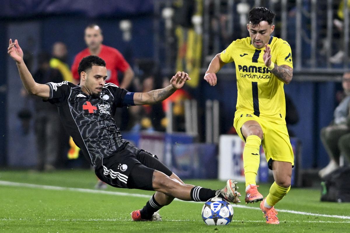 Champions League: Villarreal - Copenhague.