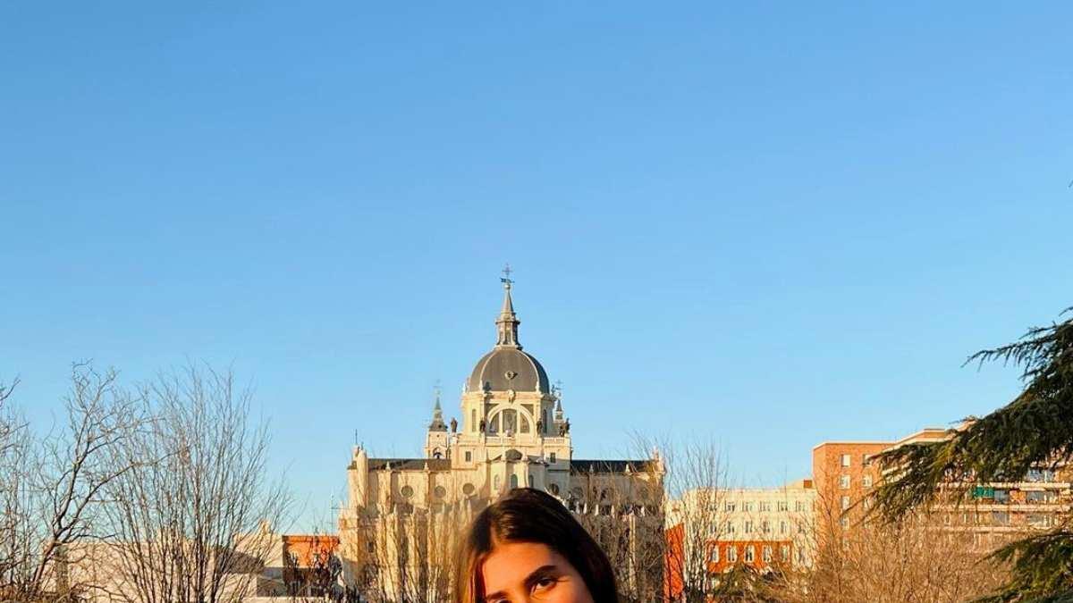 Mery Turiel por las calles de Madrid